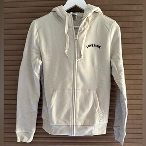 PINK Victoria's Secret Cream Hoodie